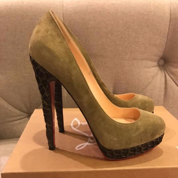 Alti 160 Veau Velours/Nido Christian Louboutin - Picture 1 of 7